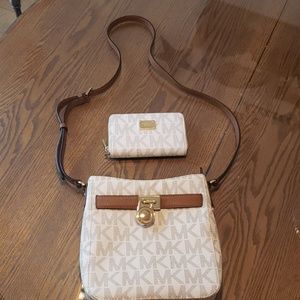 Michael kors and matching wallet